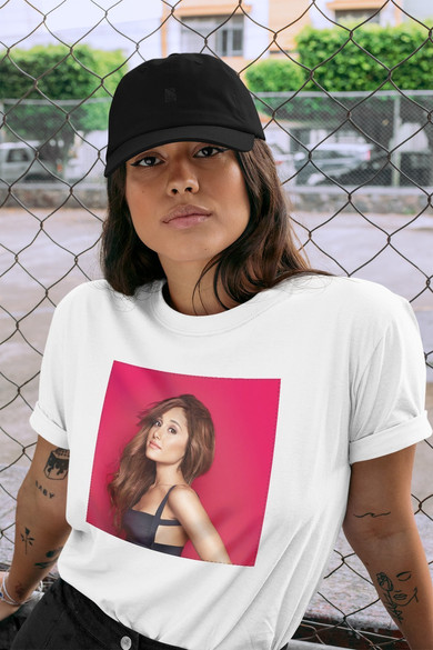 Koszulka z naszywką ARIANA GRANDE 05