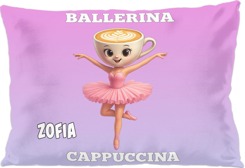 Poduszka Italian Brainrot Ballerina Cappucina