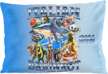 Poduszka Italian Brainrot Ekipa większa Stworków włoskich brainrotów