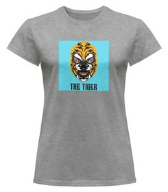 Bluzka damska z naszywką The Tiger