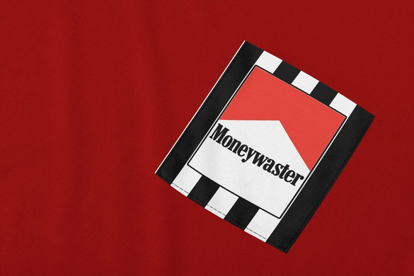 Koszulka z kieszonką MONEYWASTER