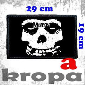 Naszywka duża na ubranie MISFITS
