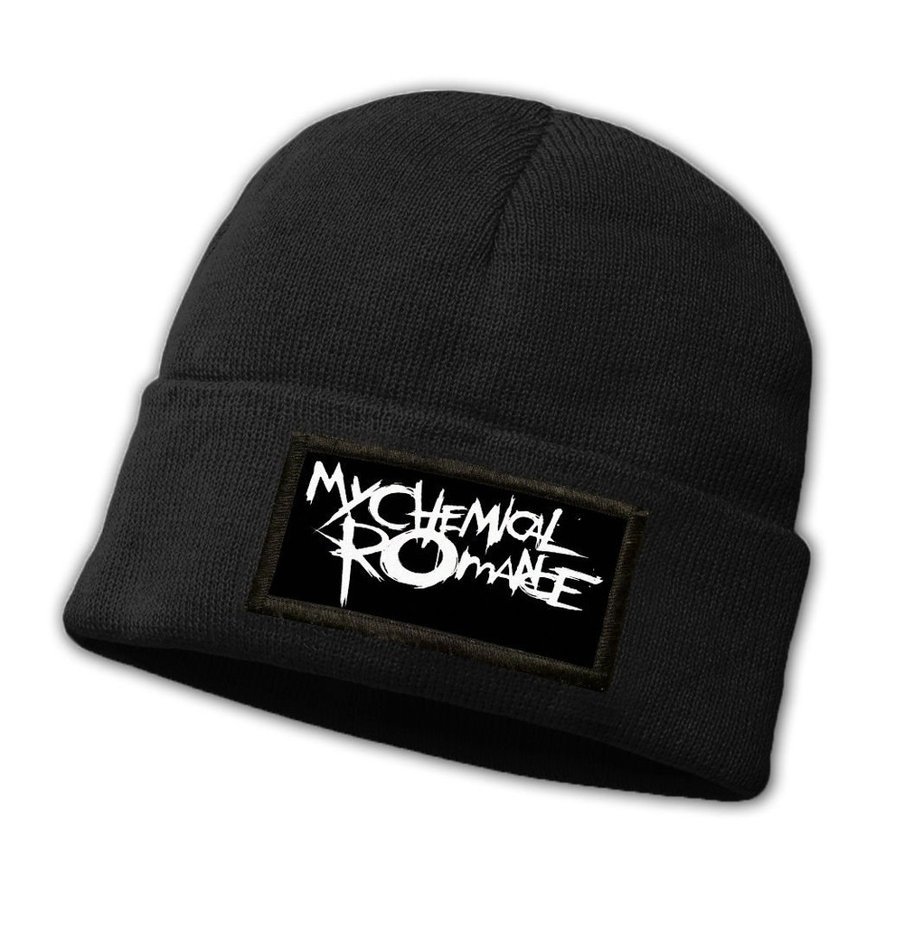 Czapka zimowa z naszywką MY CHEMICAL ROMANCE, roz.Standard