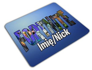 Podkładka pod mysz FORTNITE 36x29cm Z POLSKI +imię