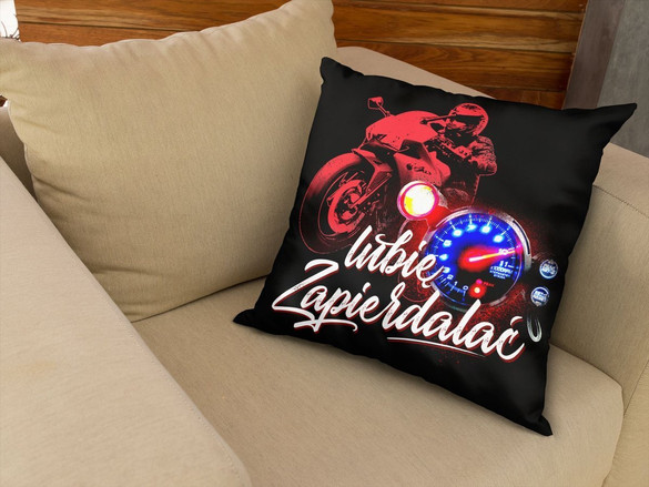 Poduszka Lubię zapierd..lać 01