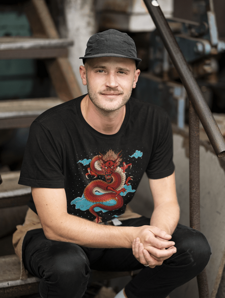 Koszulka SMOK CHIŃSKI CHINESE DRAGON 5