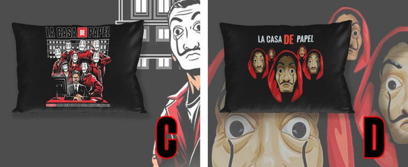 Poduszka DOM Z PAPIERU 60x40cm RÓŻNE WZORY