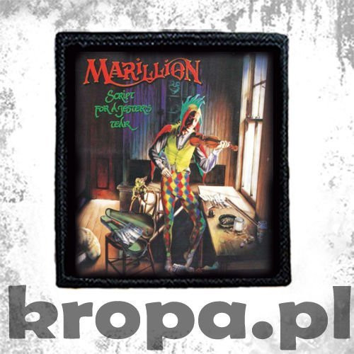 Naszywka Marillion - Script for a jester's tear