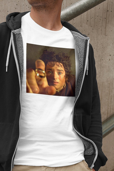 Koszulka z naszywką Frodo Baggins