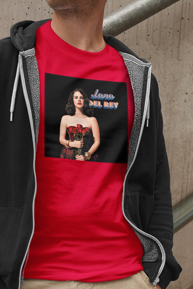 Koszulka z naszywką LANA DEL REY 