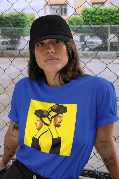 Koszulka z naszywką Breaking Bad team