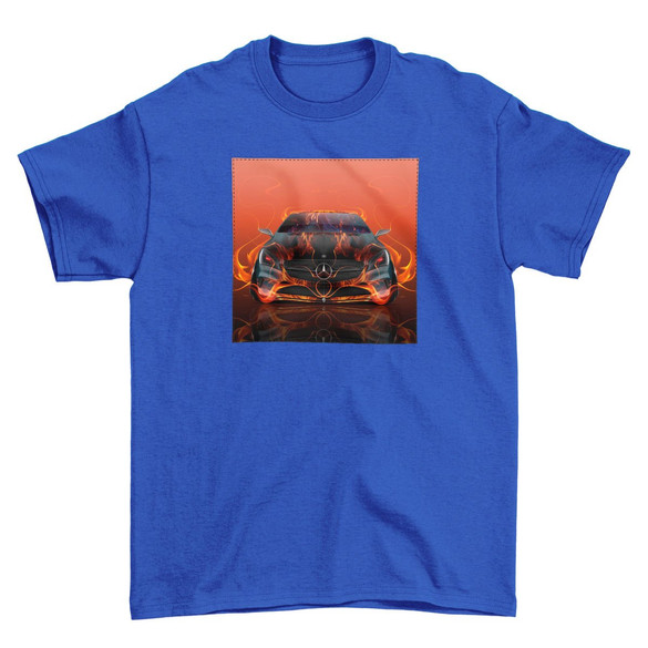 Koszulka z naszywką Mercedes-fire