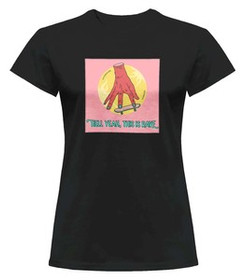 Bluzka damska z naszywką Hell yeah,this is rave