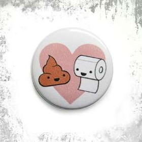 Przypinka  MIŁOŚĆ NIE ZNA GRANIC