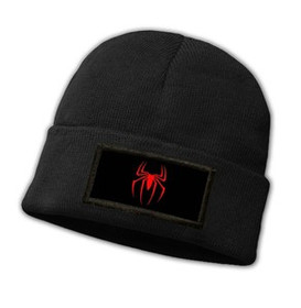 Czapka zimowa z naszywką SPIDERMAN