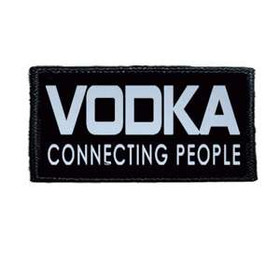 Naszywka VODKA CONNECTING PEOPLE