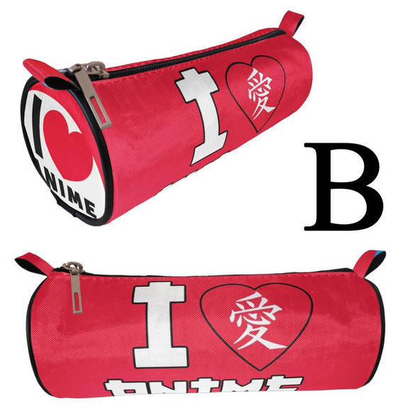 Piórnik I LOVE ANIME Piórnik szkolny tuba