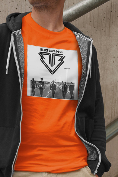 Koszulka z naszywką BIG BANG  band
