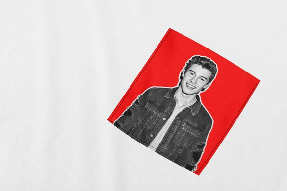 Koszulka z kieszonką SHAWN MENDES 2