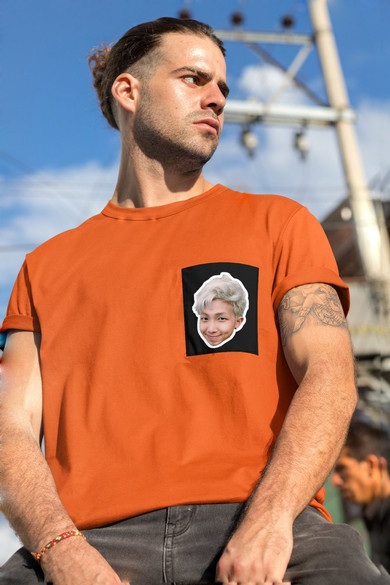 Koszulka z kieszonką BTS JIN