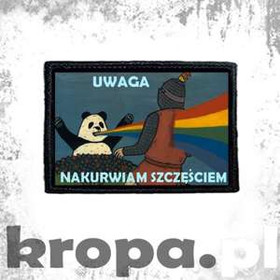 Naszywka UWAGA!