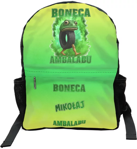 Plecak szkolny Italian Brainrot Boneca Ambalabu