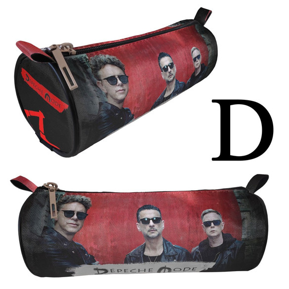 DEPECHE MODE Piórnik szkolny tuba WZORY