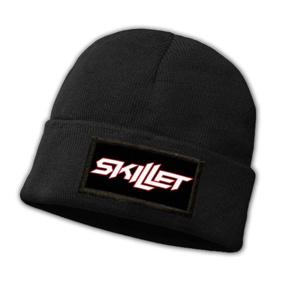 Czapka zimowa z naszywką SKILLET