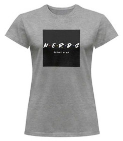 Bluzka damska z naszywką Friends -NERDS