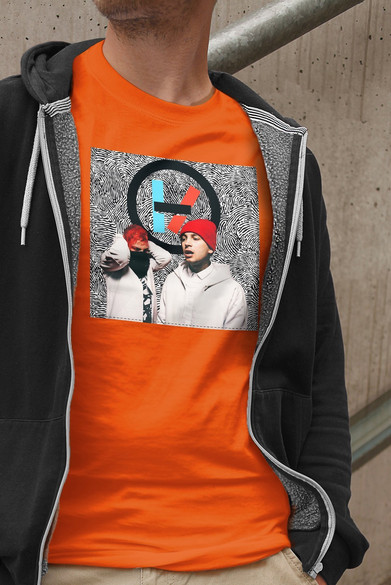 Koszulka z naszywką Twenty One Pilots 07