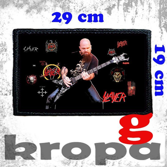 Naszywka duża na ubranie SLAYER