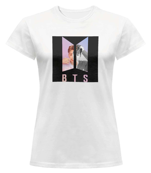 Bluzka damska z naszywką BTS JIMIN