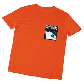 Koszulka z kieszonką Marilyn Manson