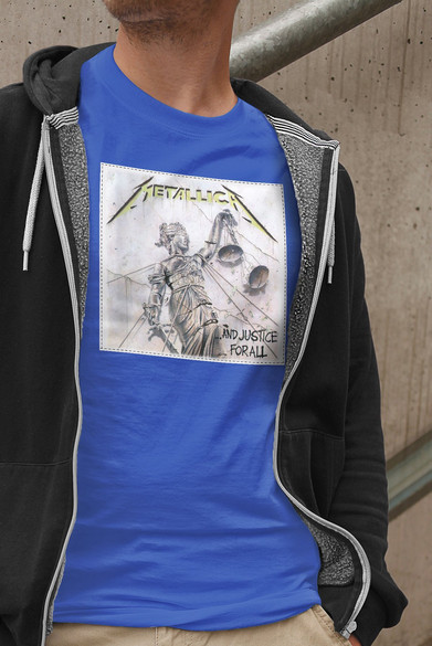 Koszulka z naszywką Metallica And Just