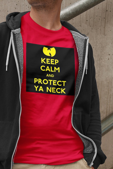 Koszulka z naszywką Wu-Tang Clan Keep Calm
