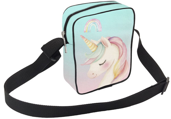 Listonoszka Jednorożec romantyczny – pastelowa, z imieniem