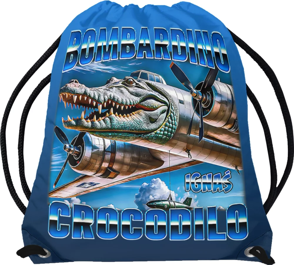 Worek Italian Brainrot Bombardino Crocodilo