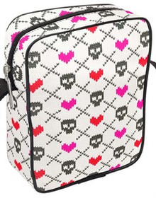 Torba Listonoszka CZASZKI SERCA Dodaj Napis!