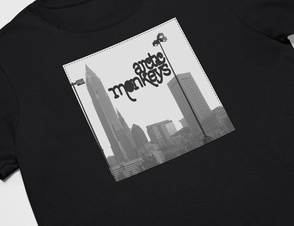 Koszulka z naszywką Arctic Monkeys 02
