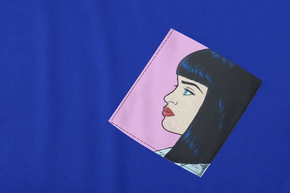 Koszulka z kieszonką PULP FICTION MIA