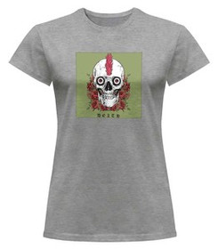 Bluzka damska z naszywką Skull : Death