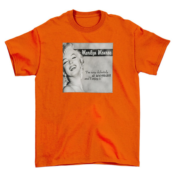 Koszulka z naszywką Marilyn Monroe 02