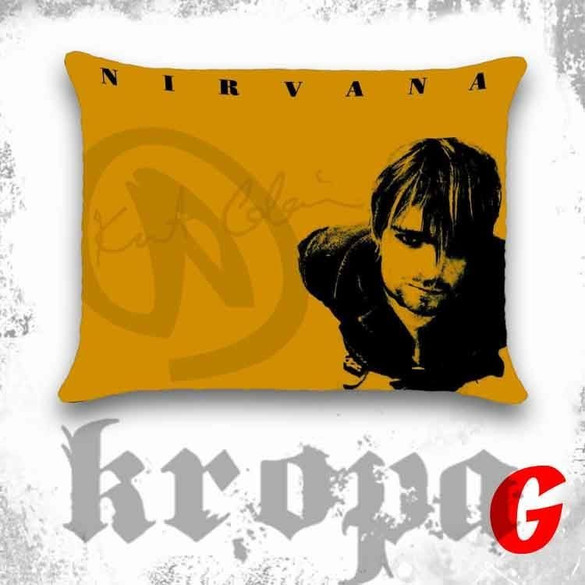 Poduszka NIRVANA  duża 58 cm 38 cm