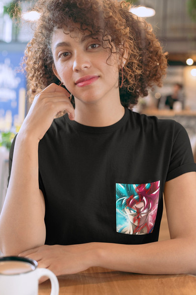 Koszulka z kieszonką DRAGON BALL SON GOKU 3