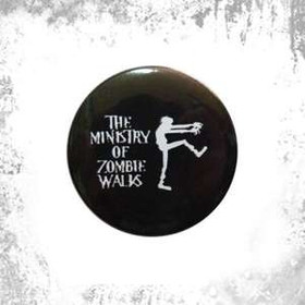 Przypinka THE MINISTRY OF ZOMBIE WALK