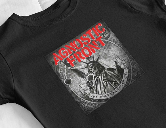 Bluzka damska z naszywką Agnostic Front  02