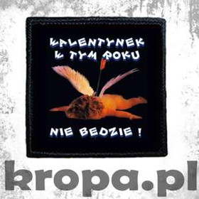 Naszywka WALENTYNEK W TYM ROKU