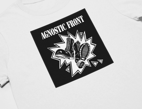 Koszulka z naszywką Agnostic Front 03
