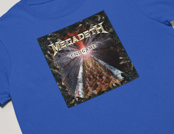 Koszulka z naszywką Megadeth Endgame