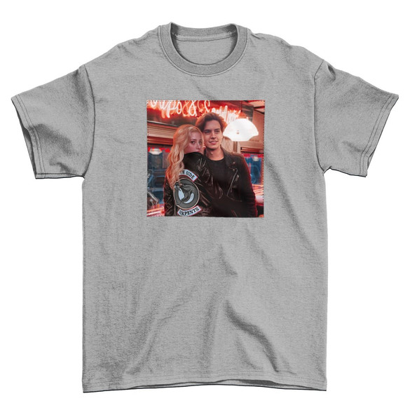 Koszulka z naszywką Riverdale Couple